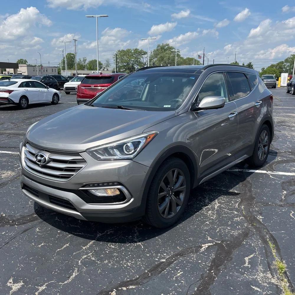 hyundai santa fe 2018 5XYZWDLA3JG515037 image hyundai santa fe 2018 5XYZWDLA3JG515037 image
